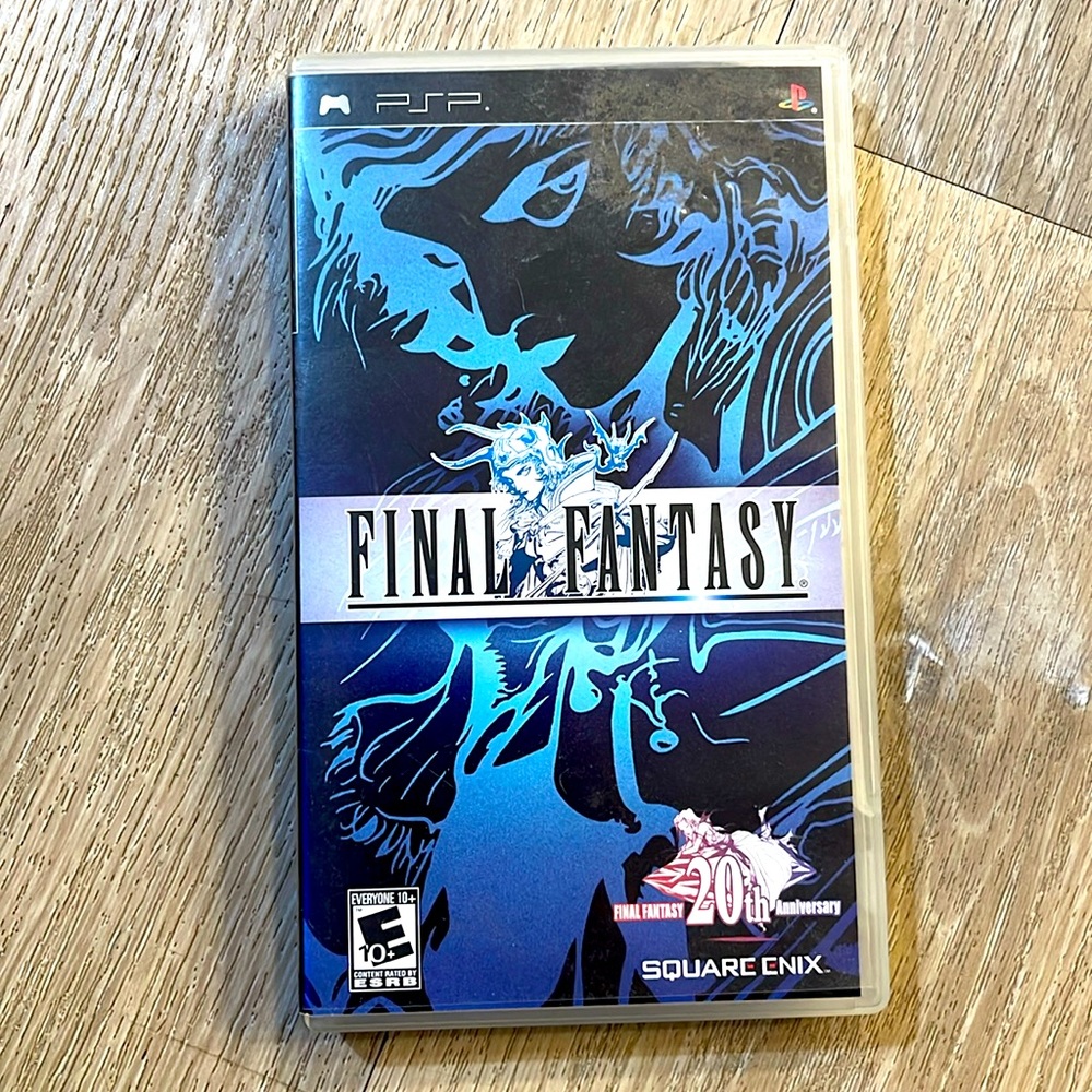 Final Fantasy Anniversary Edition (Sony PSP, 2007) with manual
